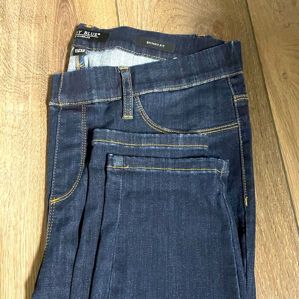 NWOT JUDY BLUE PULL ON SKINNY JEANS